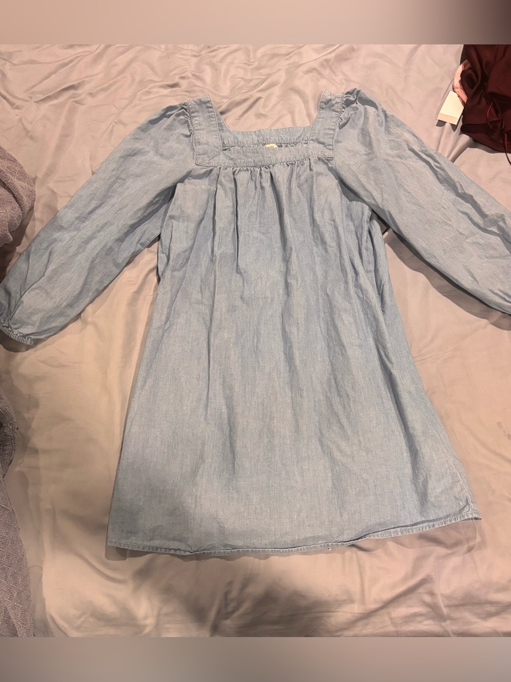 J Crew Chambray Mini Dress
